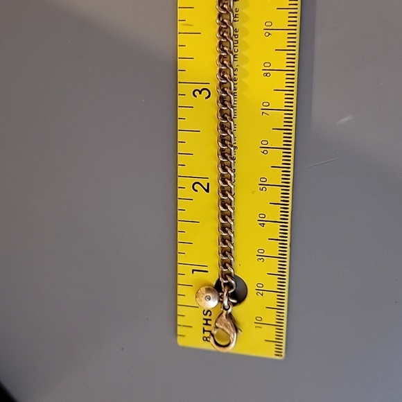 J. Crew Green & Clear Chunky Statement Gold Tone Necklace Fashion Costume GUC - Picture 15 of 16